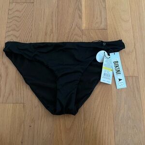 The Bikini Lab New With Tags Full Coverage Black Bikini Bottom Womens Size M